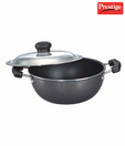 Prestige Omega Select Plus Aluminium 200 mm Flat Base Kadai