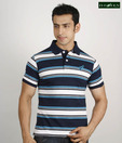 D-Green Navy Blue Hue T-Shirt