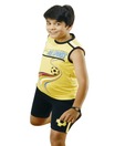 SDL By Sweetdreams Yellow & Black Night Suit For Kids