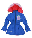 Fort Collins Royal Blue Fur Hood Jacket For Kids