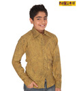 Pokins Trendy Brown Full Sleeves Shirt For Kids
