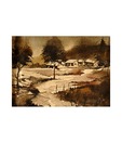 Country Landscape by Pousali Das (8 x 12 inches)