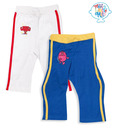 Mr Men Little Miss Elegant White & Blue Boys Bottoms For Kids