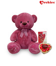 Archies Combo Of Teddy, Chocolates & A Greeting Card