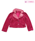 Isabelle Fuschia Pink Designer Short Jacket For Kids