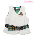 Isabelle Designer White Jacket For Kids
