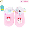 Isabelle Pink Teddy Infant Booties Pack of 2 For Kids