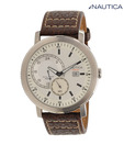 Nautica Classique Brown Watch