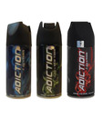 Adiction Men Deo (Newyork, Paris, Rome)-Each 150 ml