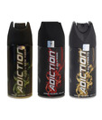 Adiction Men Deo (Newyork, Rome, Tokyo)-Each 150 ml