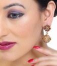 Agastya Multicolour Flower Earrings