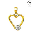 AG Angelic Heart Diamond Pendant