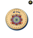 Aarya24kt Shri Yantram Gold plated coin AR-CN-012
