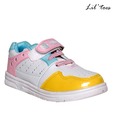 Lil Toes Yellow & Grey Casual Shoes