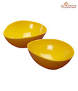 Aapno Rajasthan Yellow Serving Bowl Set