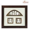 Aapno Rajasthan HandCrafted Tribal Metal Craft With Rosewood Frame_08
