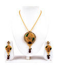 Adhira Rajwada Style Vibrant Necklace Set