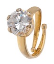 Aiza Opulent Round Cut AD Ring