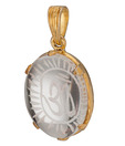 Aiza Om Quartz Pendant