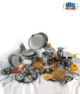 Big Home 51 Pcs Stainless Steel Dinner Set