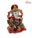 Aapno Rajasthan Hand Painted Enamelled Metal Ganapati_07
