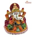 Aapno Rajasthan Hand Painted Enamelled Metal Ganapati_10