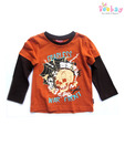 612 Ivy Red Star Printed Dress For Kids For Kids