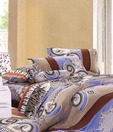 Skipper Traditional Pattern Double Bed Sheet Set