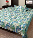 Aapno Rajasthan Procion Print Double Bed Sheet Set