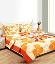House This Double Cotton Bed Sheet With 2 Pillow Covers