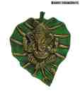Bharat Handicrafts Leaf Ganesha Idol