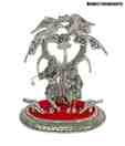 Bharat Handicrafts Standing Radha Krishna Showpiece