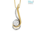 Bling Single Stone Attractive American Diamond Pendant