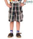 Catmoss Serene Checks Jamaican Shorts For Kids