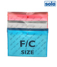 Solo Document Envelope L/Scape (Button)(pack of 10)