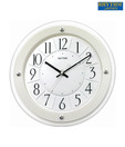 Rhythm Cream Colour Wall Clock