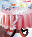 Freelance Mod Transparent Table Cover With Lacy Edges