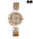 Calvino Elegant Silver Arc Watch