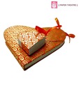 Eco Friendly Designer Heart Shape Note Book (Set of 2)