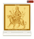 Diviniti Auspicious Durga Mata Acrylic Car Frame