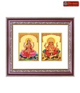 Diviniti Sacred Lakshmi & Ganesha DG Car Frame
