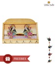 Little India Gemstone Painting Key Holder With A Freebie
