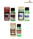 Divine Miracles 3 Bottle Set Aroma Oil Combo- Sandal Wood, Rose & Dunhill