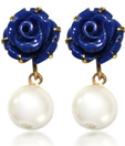 OPS. Glam Shine Pearl Earrings DSNER10