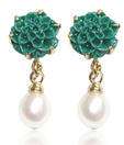 OPS. Ornate Pearl Earrings DSNER21