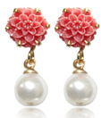 OPS. Scintillating Pearl Earrings DSNER29