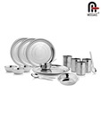 Mosaic Classy Stainless Steel Dinner Set - 24 Pcs