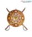 Dekor World Rajasthani Brass Sword Armour