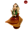 Earth Shell Ganesha Idol