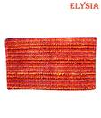 Elysia Cotton Red & Yellow Bath Mat
